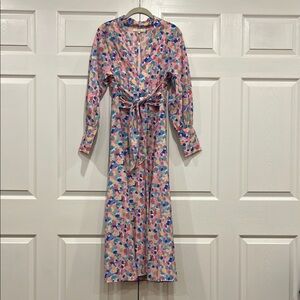 Paloma Blue Bronte Dress Womens Rainbow Confetti Size Medium